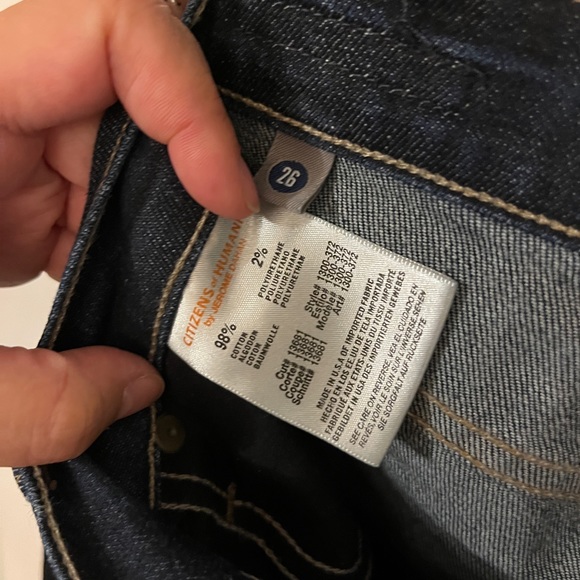 EUC CoH Avedon Skinny Jeans, Dark, Size 26 - Picture 4 of 6